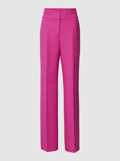 HUGO Stoffhose mit Bügelfalten Modell 'Himia' Fuchsia 2