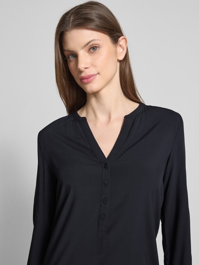 Christian Berg Woman Regular fit blouse met tuniekkraag Zwart - 3
