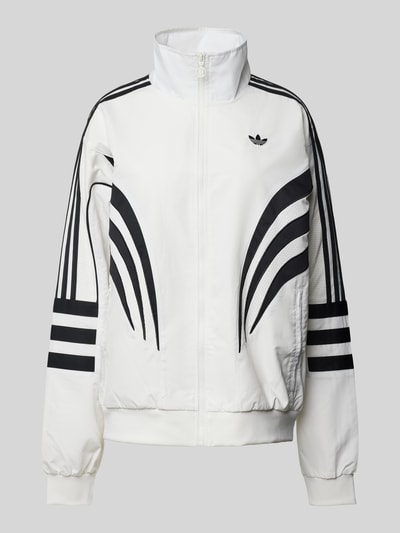 adidas Originals Trainingsjacke mit Logo-Stitching Weiss 1