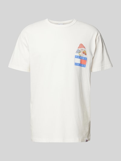 Tommy Jeans T-Shirt mit Statement-Print Offwhite 2