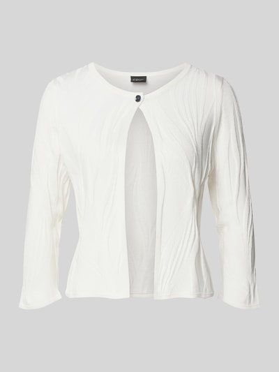 s.Oliver BLACK LABEL Korte cardigan van viscosemix Wit - 2