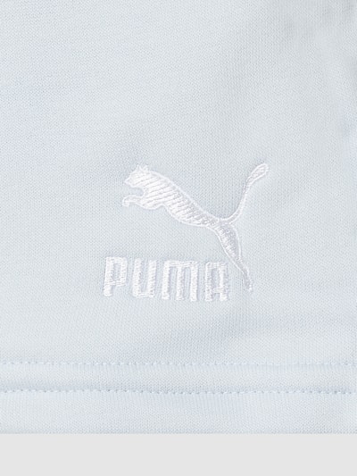 PUMA PERFORMANCE Sweatshorts mit Label-Stitching Hellblau 4