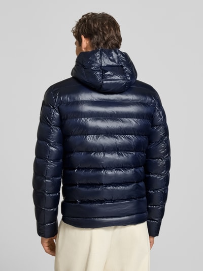 Blauer USA Steppjacke mit Zweiwege-Reißverschluss Modell 'ADAMS' Marine 5