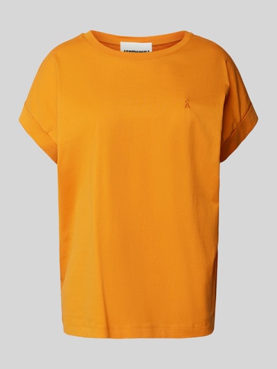 Armedangels T-Shirt mit Logo-Stitching Modell 'IDAARA' Orange 1