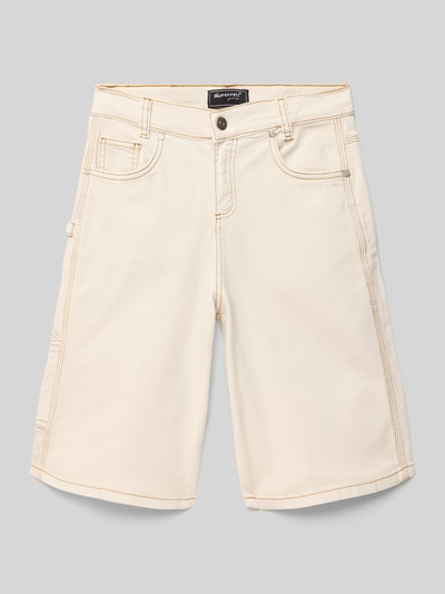 Blue Effect Regular Fit Jeansshorts im 5-Pocket-Design Stein 1