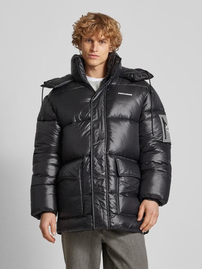 Pegador Steppjacke mit Kapuze Black 4