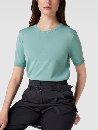 Weekend Max Mara T-shirt in tricotlook Lindegroen - 3