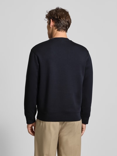Emporio Armani Sweatshirt mit Label-Stitching Marine 5