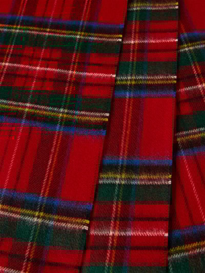 Christian Berg Men Schal mit Fransen Rot 2