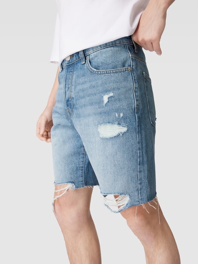 Only & Sons Shorts im Destroyed-Look Jeansblau 3