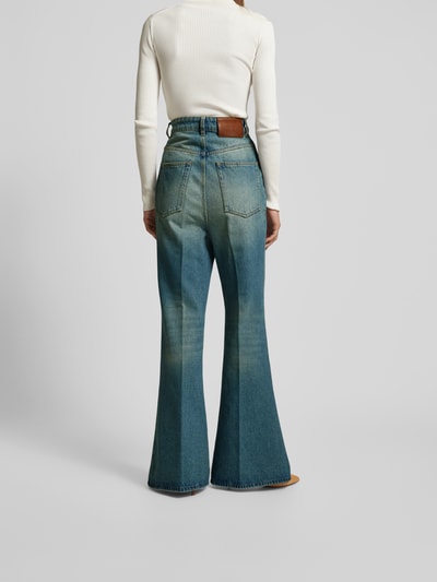 Victoria Beckham Flared Jeans mit 5-Pocket-Design Jeansblau 5