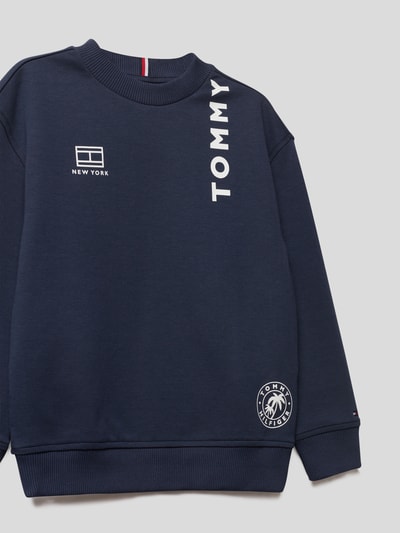 Tommy Hilfiger Kids Sweatshirt mit Statement- und Logo-Print Marine 2