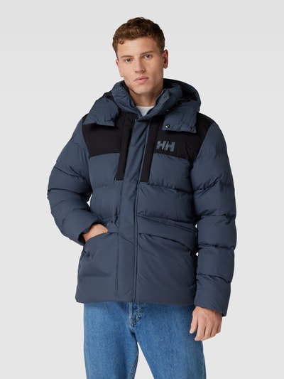 Helly Hansen Gewatteerd jack met labelprint, model 'EXPLORER' Blauw - 4