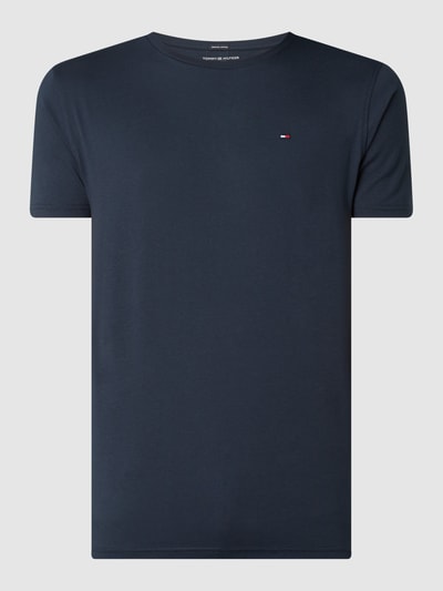 Tommy Hilfiger T-Shirt z bawełny organicznej Granatowy 2