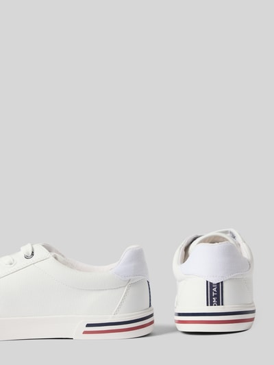 Tom Tailor Low Top Sneaker in Lederoptik Modell 'STEVE' Weiss 2