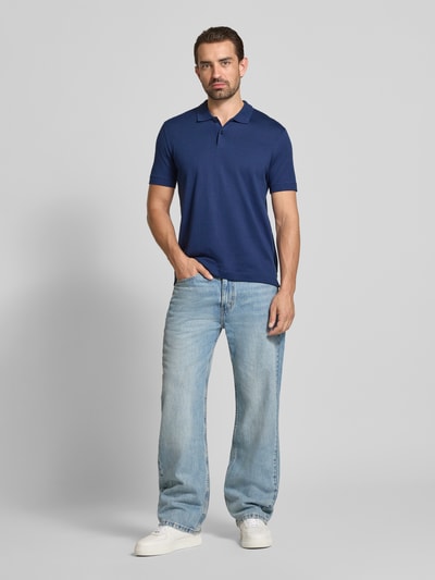 Marc O'Polo Koszulka polo o kroju Regular Fit z czystej bawełny Królewski niebieski 1