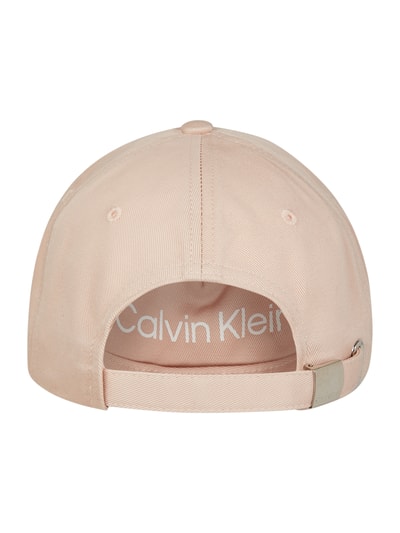 CK Calvin Klein Cap aus Bio-Baumwolle  Hellrosa 2