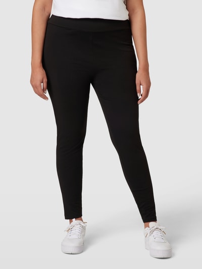 PUMA Performance Plus Legginsy PLUS SIZE w jednolitym kolorze Czarny 4