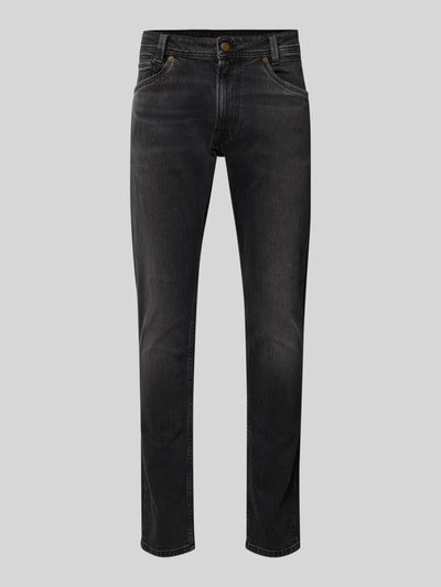 Pepe Jeans Tapered fit jeans van katoenmix, model 'SPIKE' Antraciet - 2