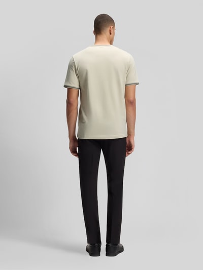 BOSS Green t-shirt o kroju regular fit z mieszanka bawełny model 'TAUL                                                                                                                                                                                                                                                                                        ' Beżowy 5