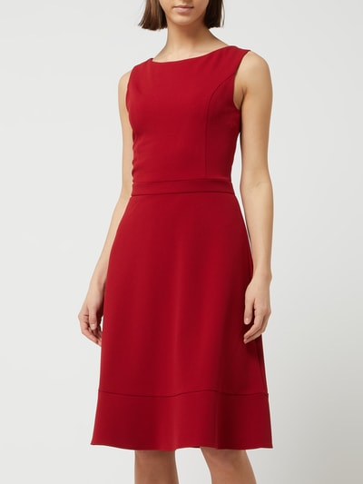 Paradi Cocktailkleid mit Volantsaum  Rot 4