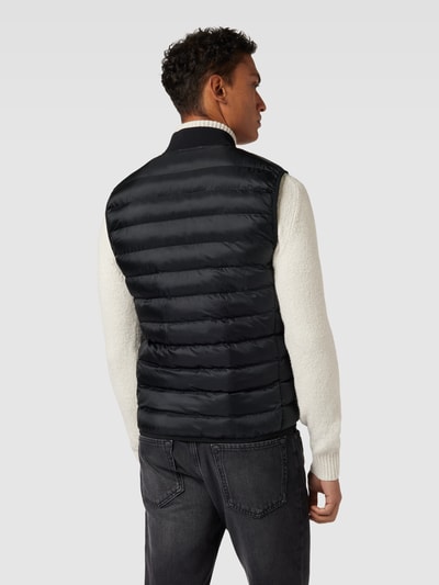 Lacoste Bodywarmer met logostitching Zwart - 5