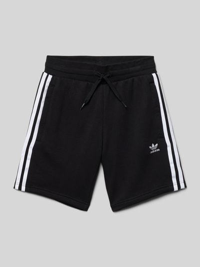 adidas Originals Regular Fit Sweatshorts mit Label-Stitching Black 1