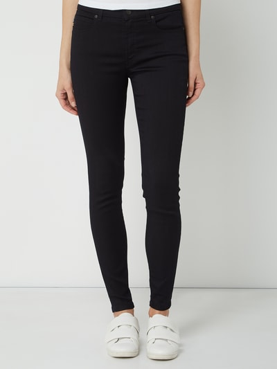 HUGO Super skinny fit jeans met stretch, model 'Charlie' Marineblauw - 4