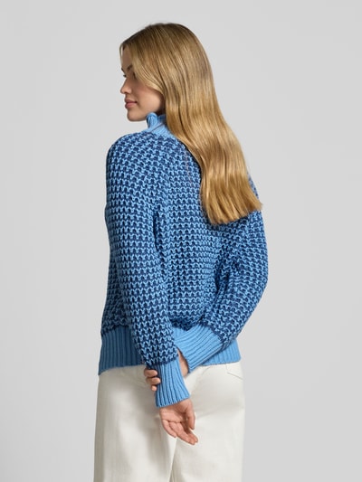 s.Oliver RED LABEL Regular Fit Strickpullover mit Baumwoll-Anteil Blau 5