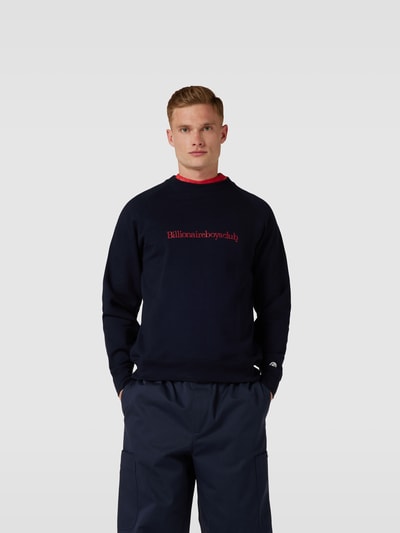 Billionaire Boys Club Sweatshirt mit Label-Details Dunkelblau 4