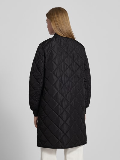 Jake*s Casual Płaszcz pikowany o kroju regular fit ze stójką Czarny 5