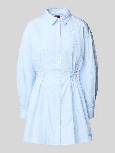 Tommy Jeans Regular fit overhemdjurk van puur katoen Lichtblauw - 2