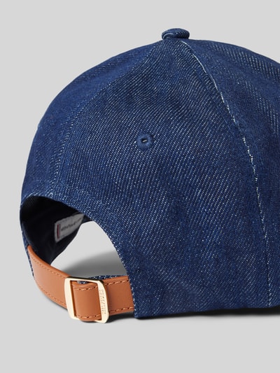 Tommy Hilfiger Basecap mit Label-Applikation Jeansblau 3