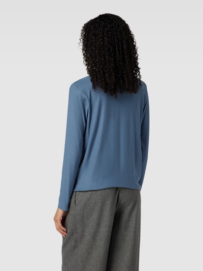 Tom Tailor Longsleeve mit V-Ausschnitt Rauchblau 5