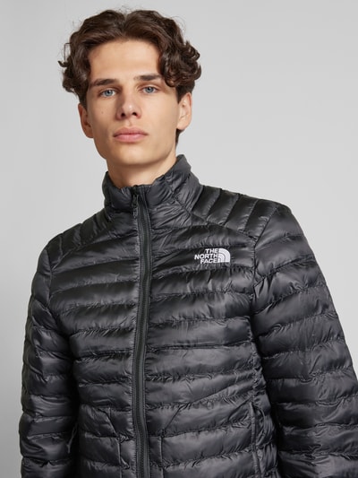 The North Face Gewatteerd jack met opstaande kraag, model 'HUILA' Zwart - 3