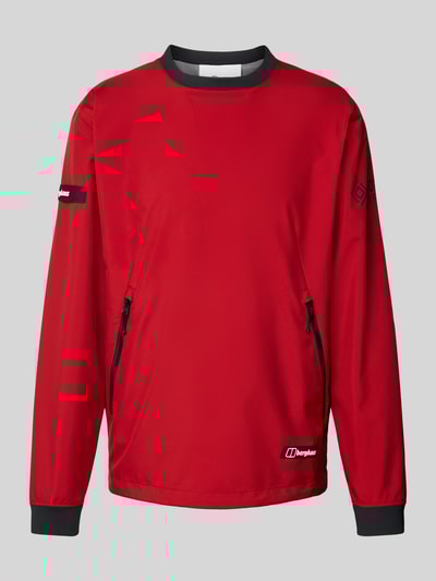 Berghaus Windbreaker mit Label-Details Modell 'Fenham' Rot 2