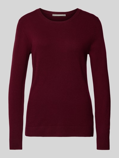 (The Mercer) N.Y. Kaschmirpullover mit Rundhalsausschnitt Bordeaux 2