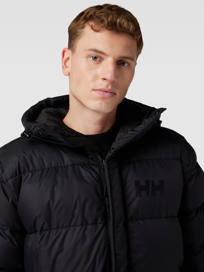 Helly Hansen Parka pikowana z nadrukiem z logo Czarny 3