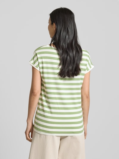 More & More T-shirt met boothals Groen - 5