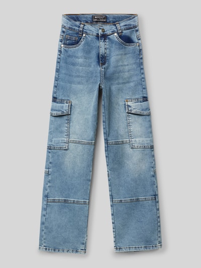 Blue Effect Regular Fit Jeans mit Cargotaschen Blau 1