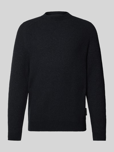 Marc O'Polo Regular Fit Pullover aus Woll-Mix Black 2