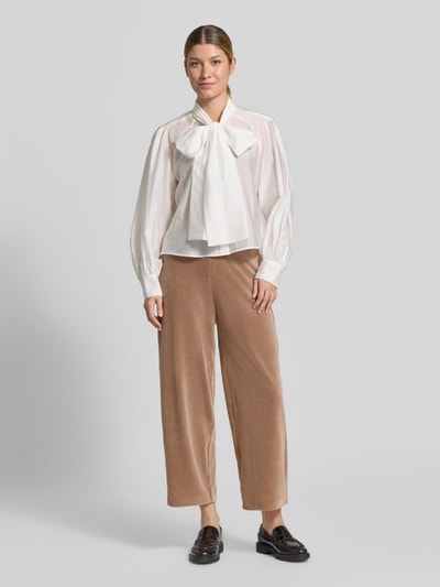 Raffaello Rossi Tapered Fit Cordhose aus Baumwoll-Mix Modell 'SALLY' Beige 1