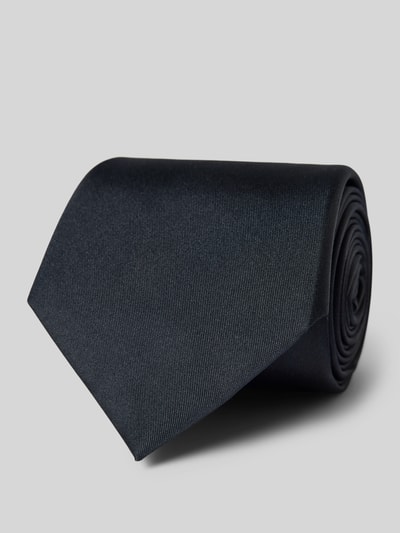 BOSS Krawatte mit Label-Patch Black 1