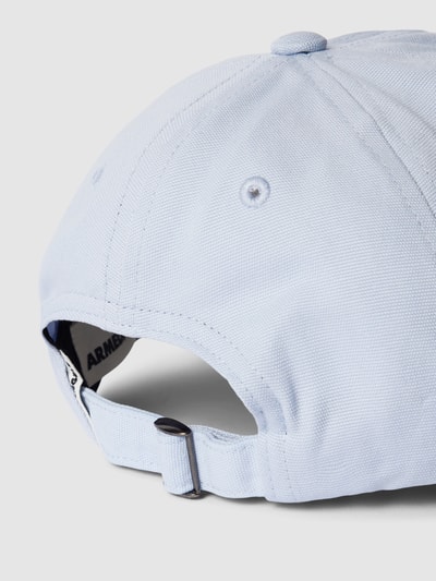 Armedangels Cap mit Label-Stitching Hellblau 3