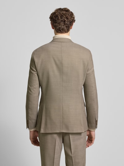BOSS Slim Fit Anzug aus Schurwoll-Mix Modell 'H-HUGE-2Pcs-253' Beige 5