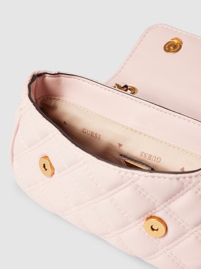 Guess Handtas in zwart met kettingriem, model 'GIULLY' Rosé - 4