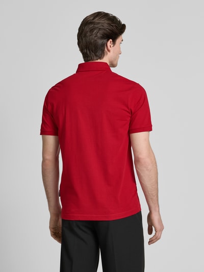 HECHTER PARIS Poloshirt met korte knoopsluiting Lichtrood - 5
