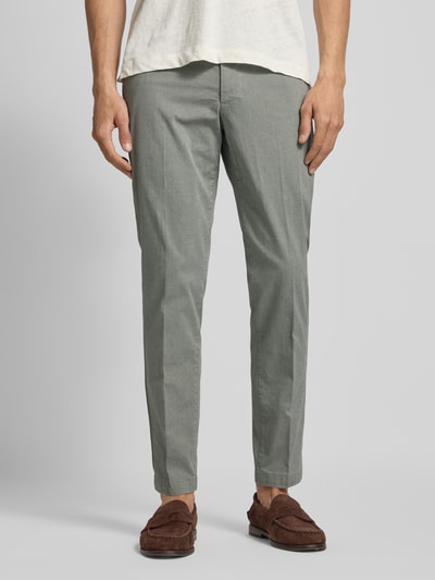 BOSS Chinosy o kroju slim fit z kieszeniami z tyłu model ‘Kaiton’ Jasnoszary 4