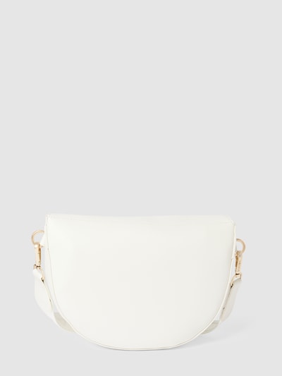 VALENTINO BAGS Handtas met labelapplicatie, model 'Bigs' Ecru - 3