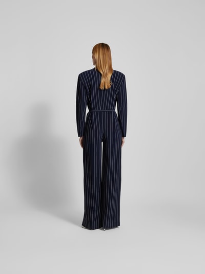 Norma Kamali Jumpsuit mit Reverskragen Marine 5